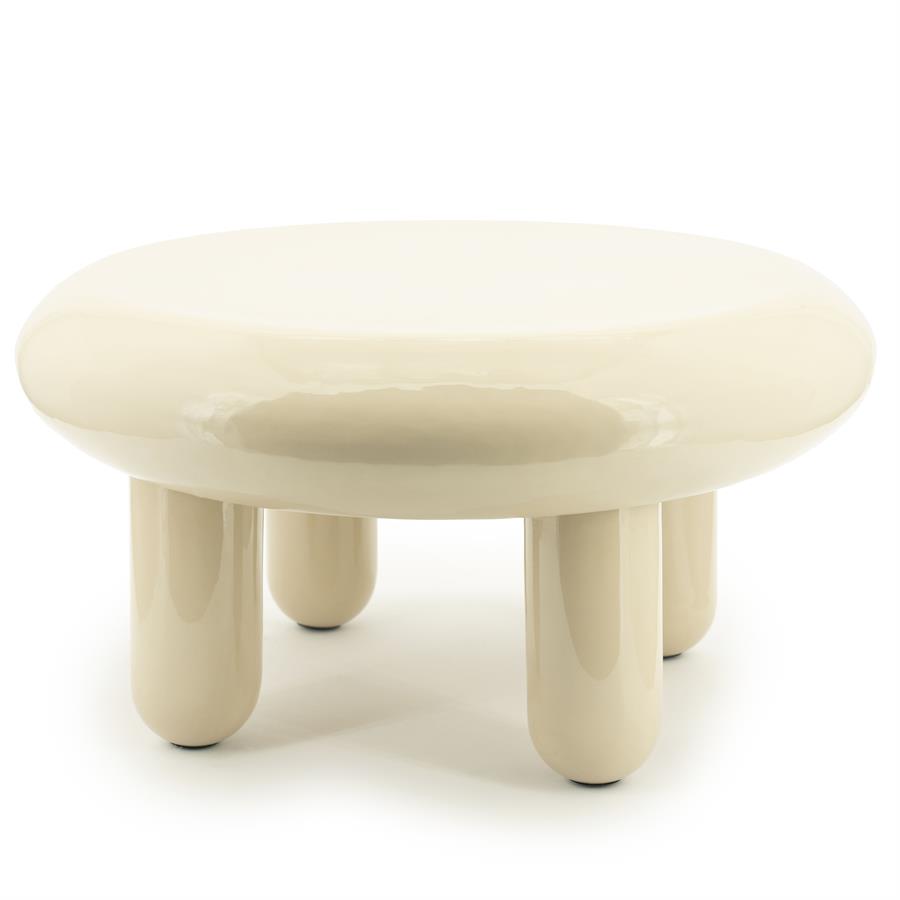 Ronde Salontafel Balloon 70cm - Beige - Afbeelding 6