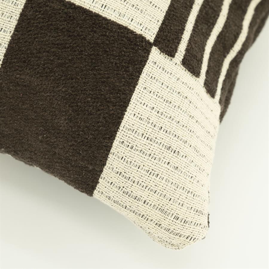 Kussen Twist 35x55 cm - Bruin - Afbeelding 4