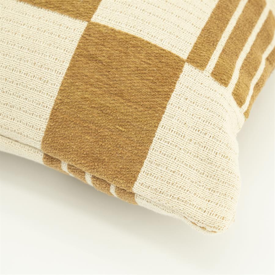 Kussen Twist 35x55 cm - Mosterd - Afbeelding 4