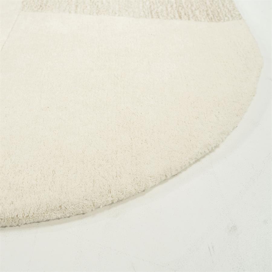 Organisch Vloerkleed Contour - Off White - Afbeelding 5