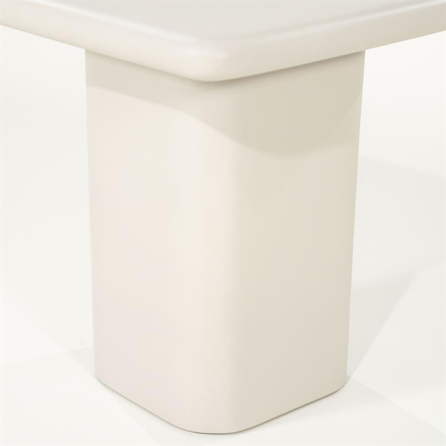 Bijzettafel Siminto kleur Beige - 40 cm - Afbeelding 13