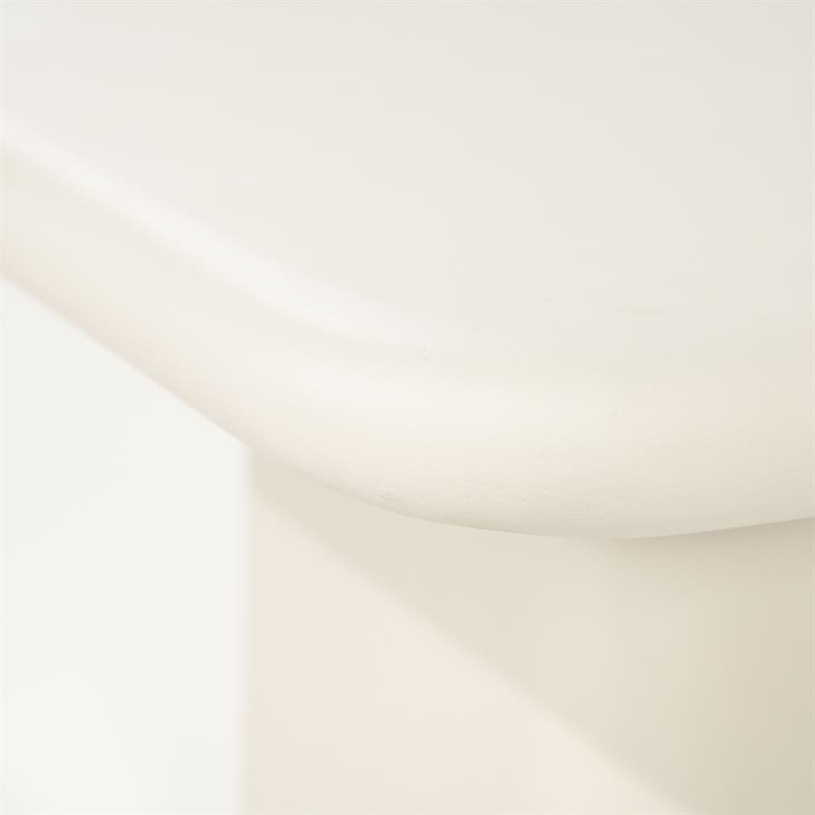 Bijzettafel Siminto kleur Beige - 60 cm - Afbeelding 12