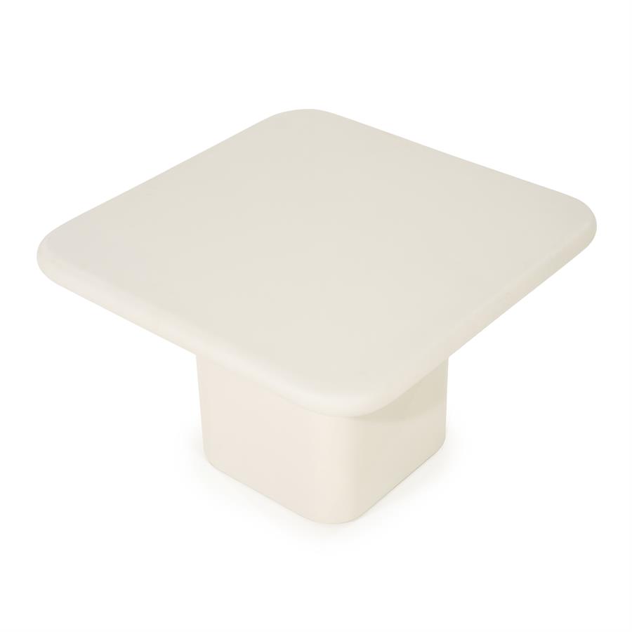 Bijzettafel Siminto kleur Beige - 60 cm - Afbeelding 13