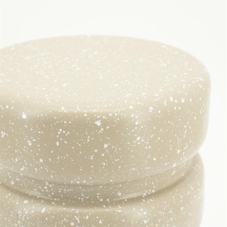 Ronde Bijzettafel Spatter 30cm - Taupe - Afbeelding 5