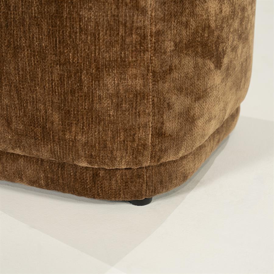 Poef Nook Chenille - Mosterd - Afbeelding 9