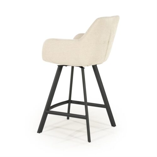 Draaibare Barkruk Bliss - Beige (zithoogte 69cm) - Afbeelding 25