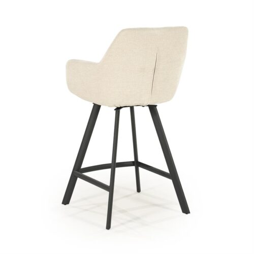 Draaibare Barkruk Bliss - Beige (zithoogte 69cm) - Afbeelding 26