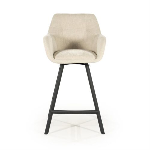 Draaibare Barkruk Bliss - Beige (zithoogte 69cm) - Afbeelding 28