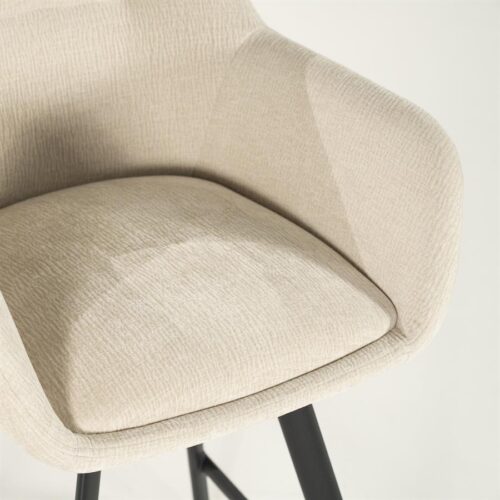 Draaibare Barkruk Bliss - Beige (zithoogte 69cm) - Afbeelding 30