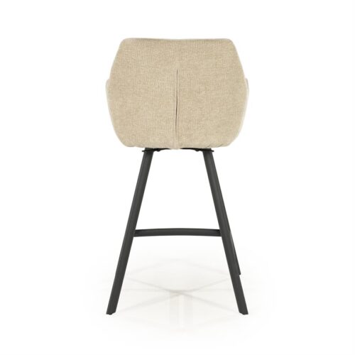 Draaibare Barkruk Bliss - Taupe (zithoogte 69cm) - Afbeelding 13