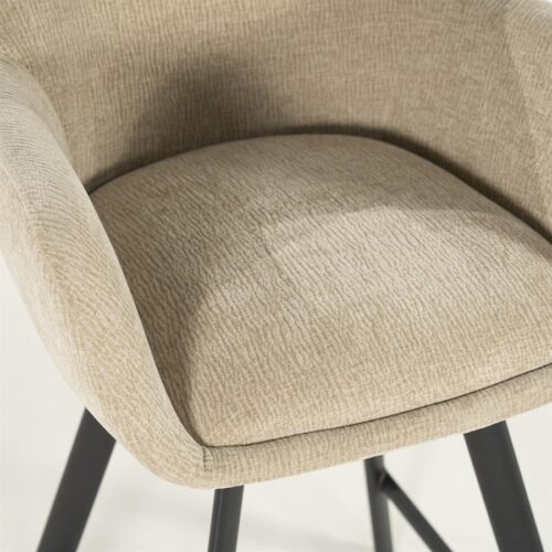 Draaibare Barkruk Bliss - Taupe (zithoogte 69cm) - Afbeelding 16