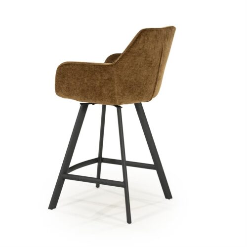 Draaibare Barkruk Bliss - Mosterd (zithoogte 69cm) - Afbeelding 11