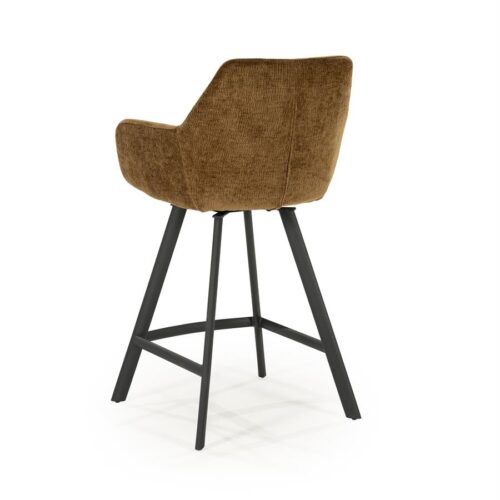 Draaibare Barkruk Bliss - Mosterd (zithoogte 69cm) - Afbeelding 12