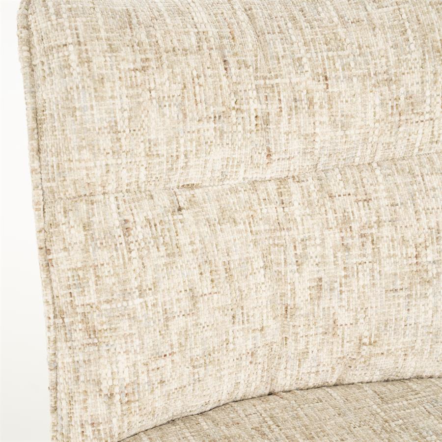 Draaibare eetkamerstoel Ferre - Beige - Afbeelding 8