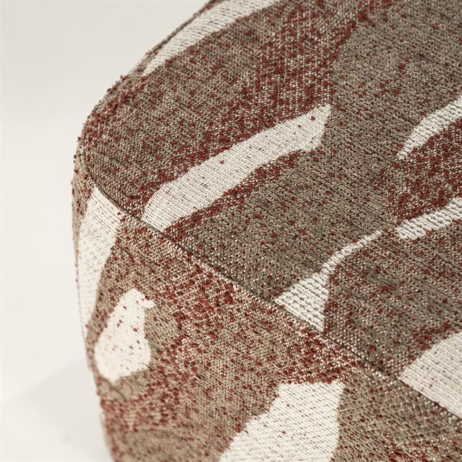 Poef Rytm - Rood 43 x 43cm - Afbeelding 7
