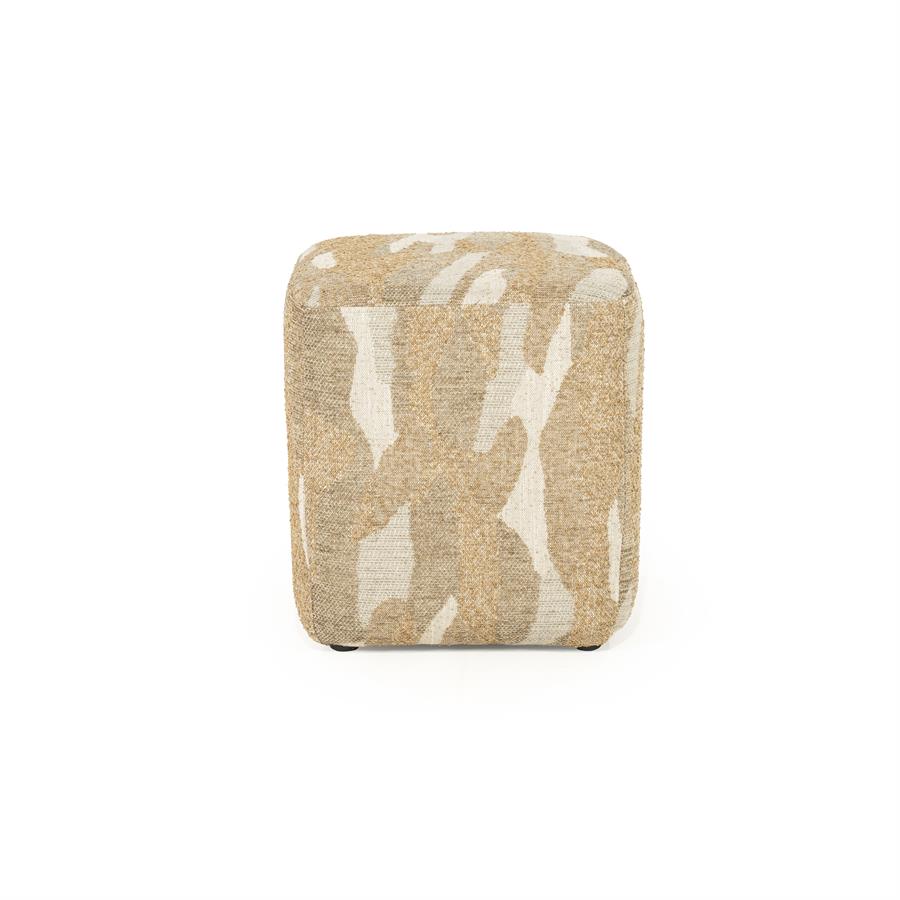 Poef Rytm - Taupe 43 x 43cm - Afbeelding 5