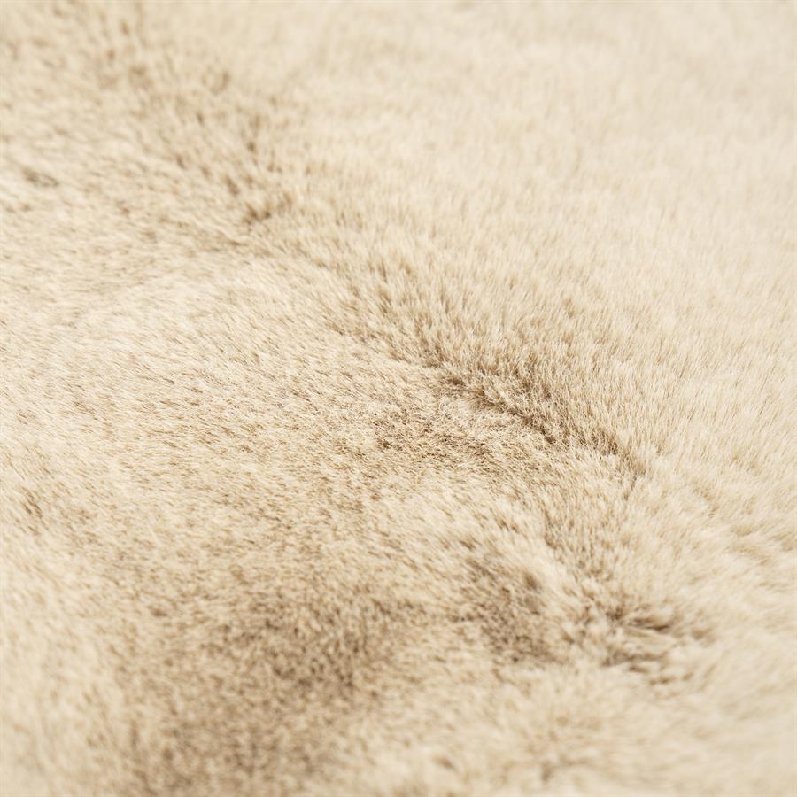 Organisch Vloerkleed Zena - Beige - Afbeelding 3