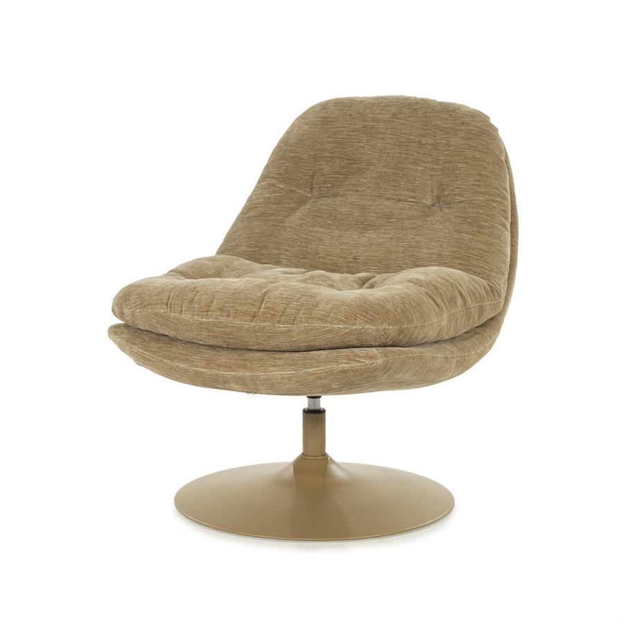 Draaifauteuil Tromba - Taupe