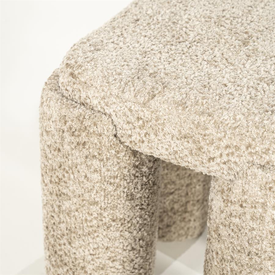 Hocker Omla - Taupe - Afbeelding 3