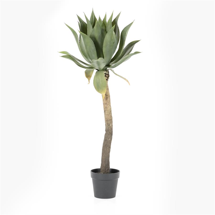 Kunstplant Agave op rechte stam 51 x 122 cm - Afbeelding 4