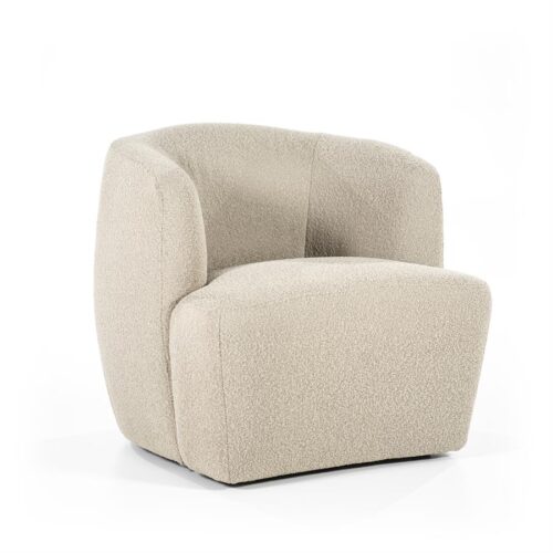 Fauteuil Charlotte Bouclé Taupe - Afbeelding 33