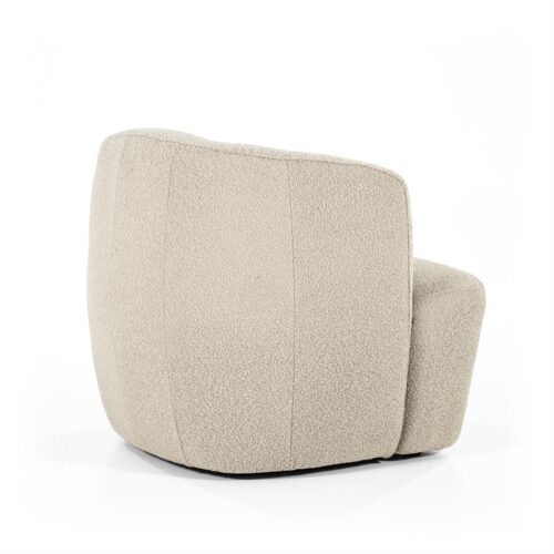 Fauteuil Charlotte Bouclé Taupe - Afbeelding 40