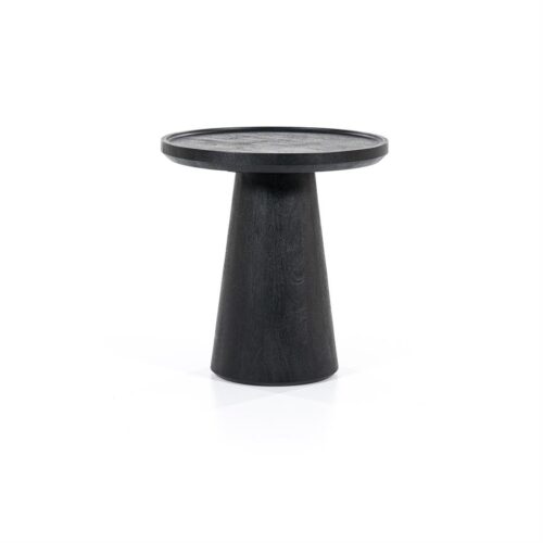 Ronde Bijzettafel Ron Mangohout - Zwart - Afbeelding 11