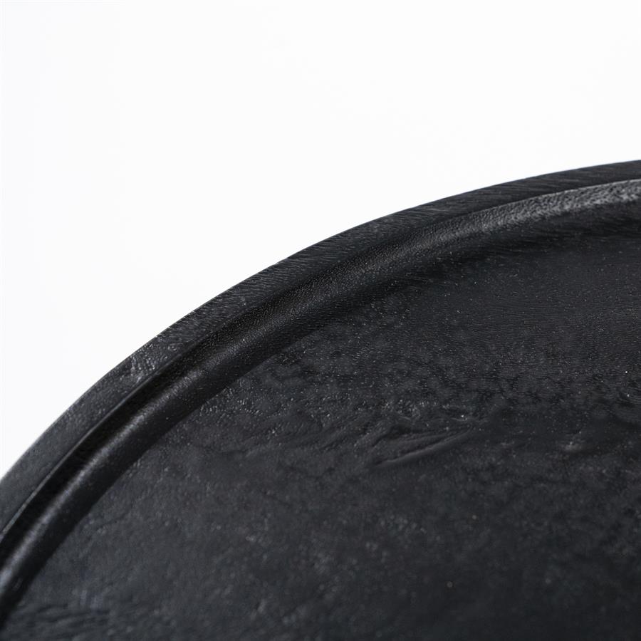 Ronde Salontafel Ron Mangohout 66 cm - Zwart - Afbeelding 12