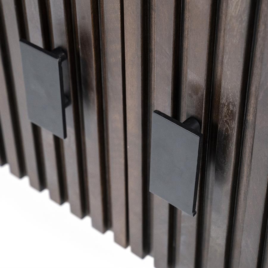 TV-meubel Remi Mangohout en Metaal 170cm - Bruin - Afbeelding 50