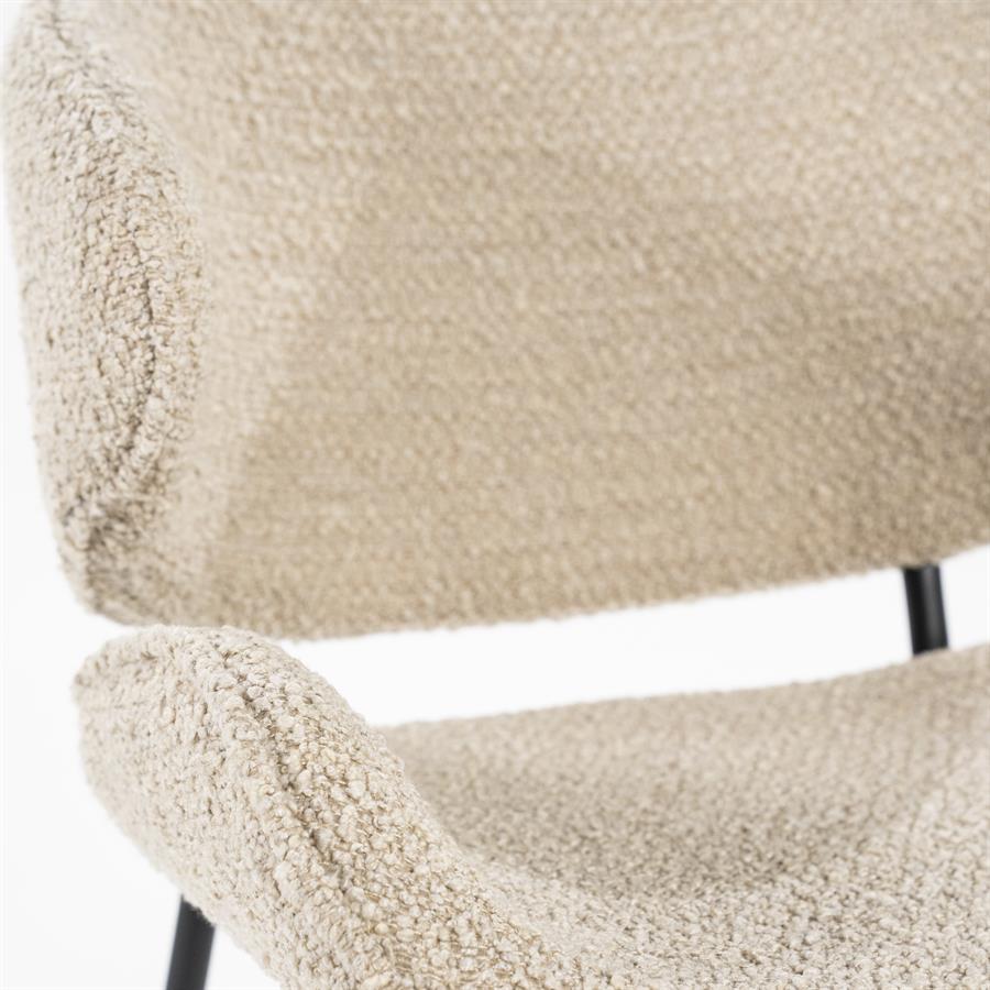 Stoel Tess - Zand - Afbeelding 17