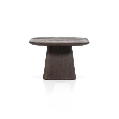 Vierkante Bijzettafel Aron Mangohout - Bruin 60 cm - Afbeelding 15