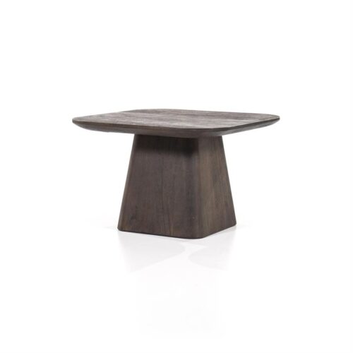 Vierkante Bijzettafel Aron Mangohout - Bruin 60 cm - Afbeelding 16
