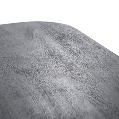 Vierkante Salontafel Aron Mangohout - Zwart 80 cm - Afbeelding 26