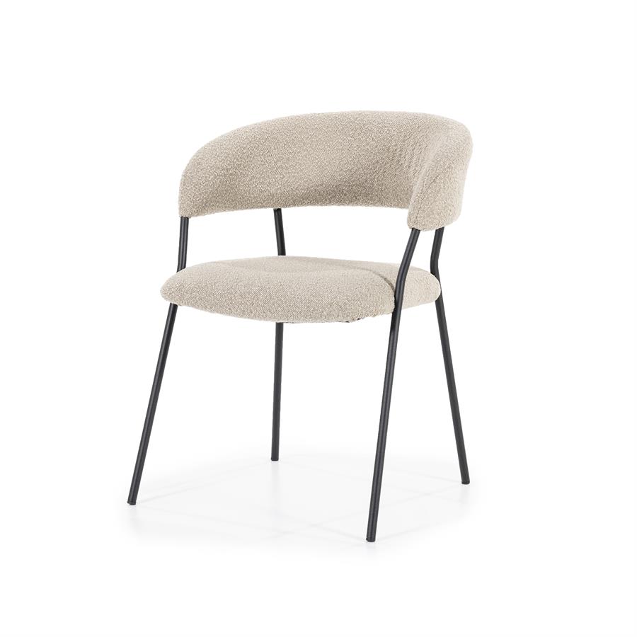 Stoel Luka - Taupe - Afbeelding 5