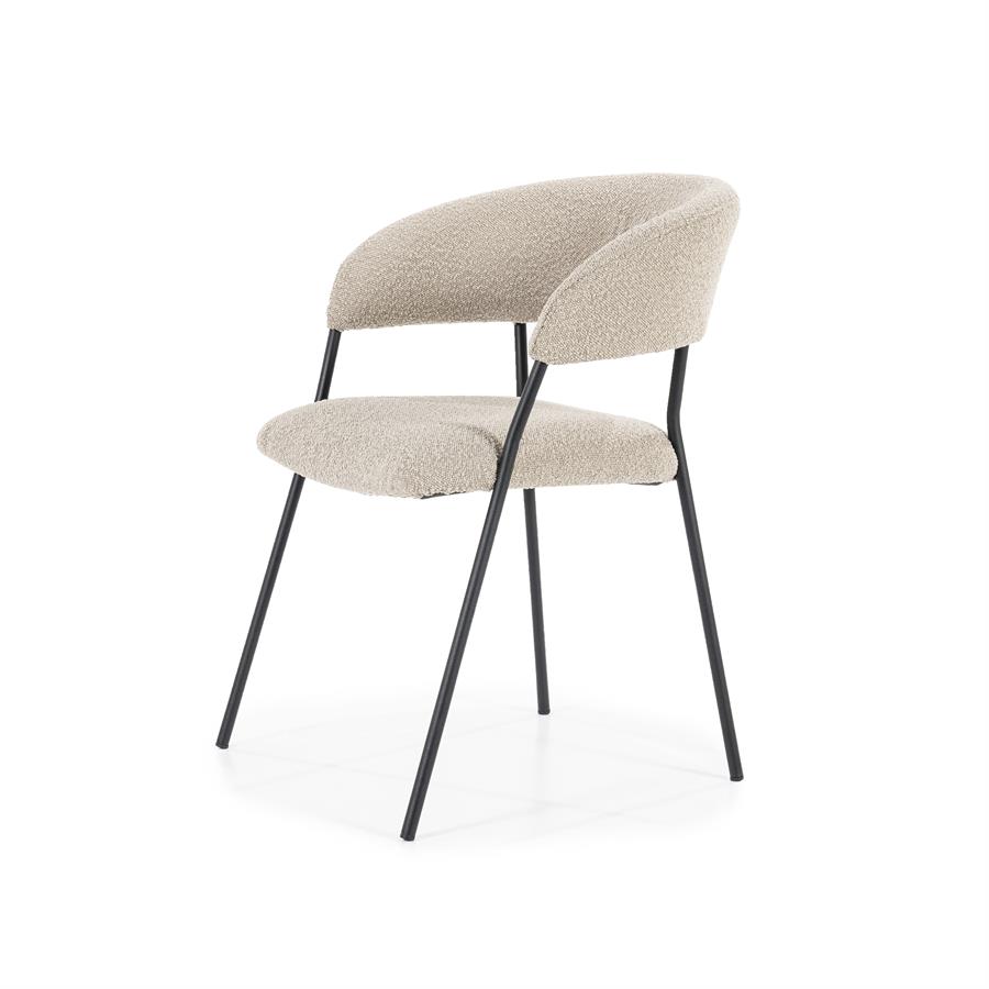 Stoel Luka - Taupe - Afbeelding 6