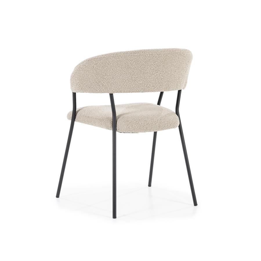 Stoel Luka - Taupe - Afbeelding 9