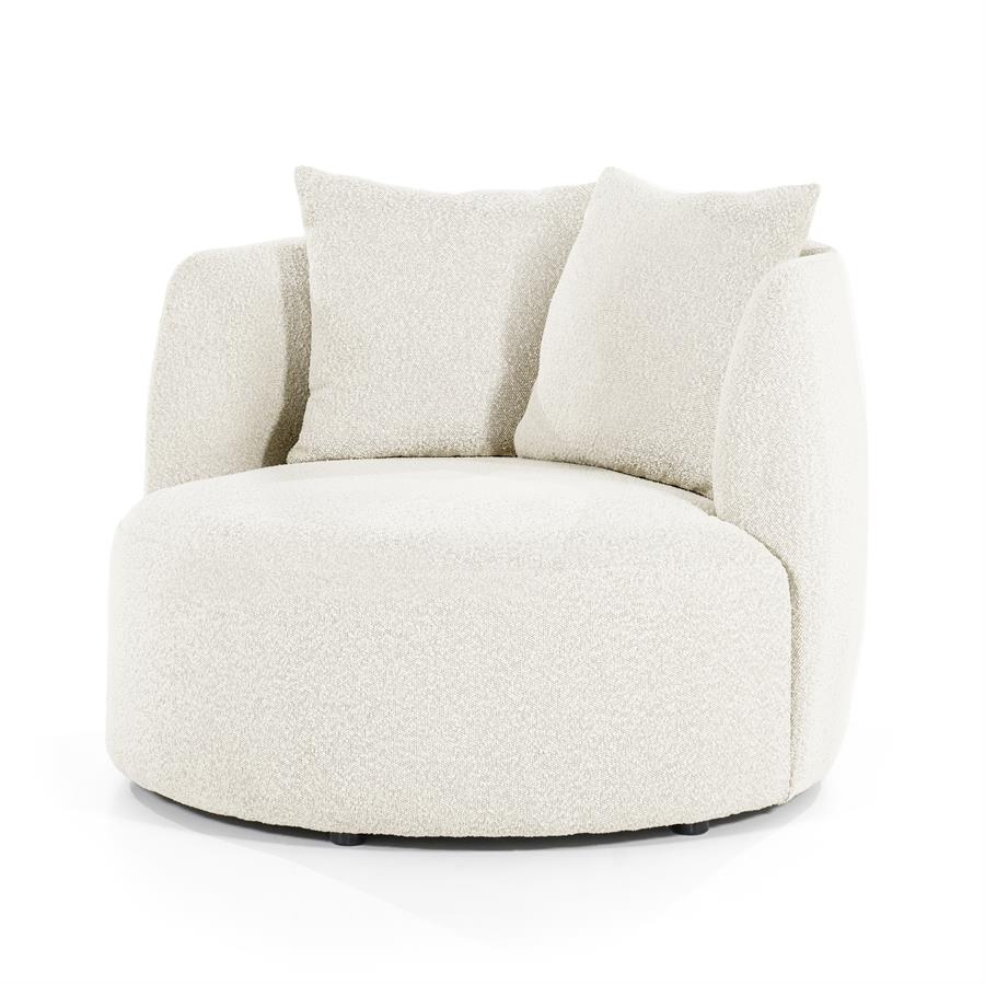 Fauteuil Louis Bouclé - Beige - Afbeelding 19