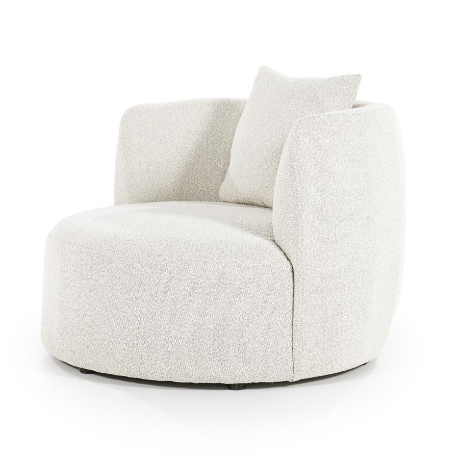 Fauteuil Louis Bouclé - Beige - Afbeelding 20