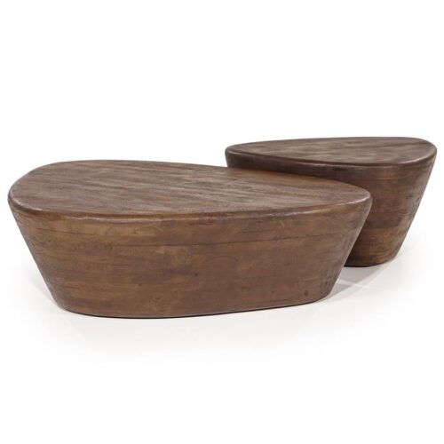 Salontafel Mila Mangohout Bruin - 100x78cm - Afbeelding 17