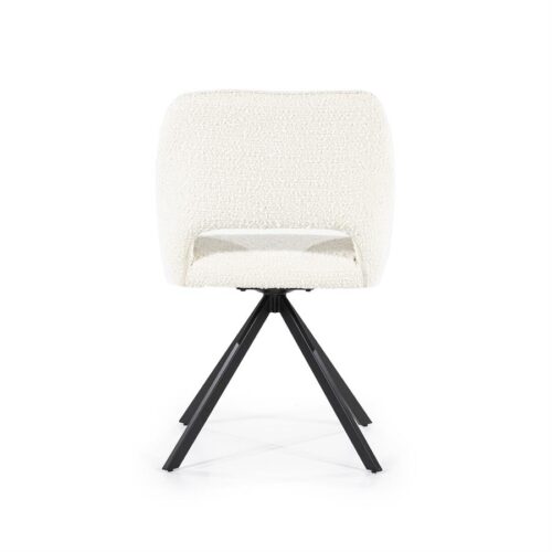 Eetkamerstoel Fabio Bouclé - Beige - Afbeelding 12