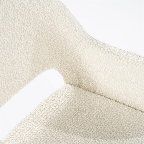 Eetkamerstoel Fabio Bouclé - Beige - Afbeelding 16