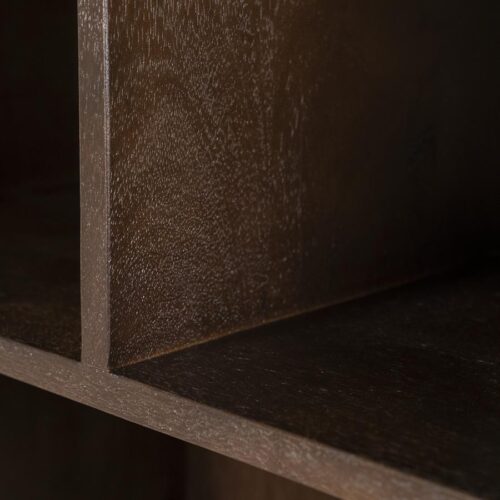 Boekenkast Lio Mangohout Travertin 120x150cm - bruin - Afbeelding 19