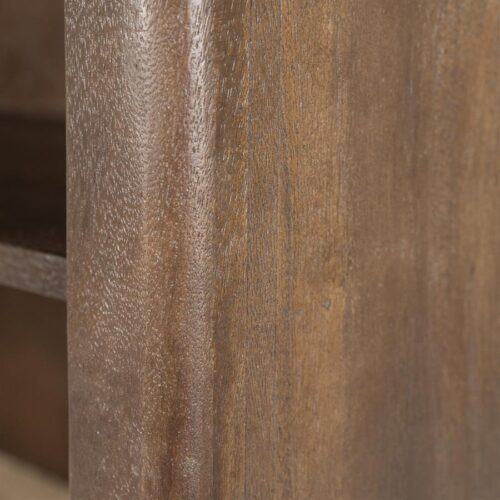 Boekenkast Lio Mangohout Travertin 120x150cm - bruin - Afbeelding 23