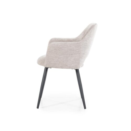 Eetkamerstoel Esmee met armleuning - Beige - Afbeelding 18