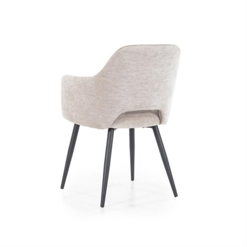 Eetkamerstoel Esmee met armleuning - Beige - Afbeelding 20
