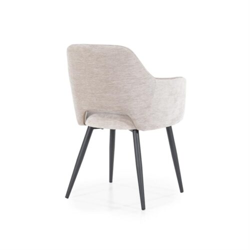 Eetkamerstoel Esmee met armleuning - Beige - Afbeelding 22