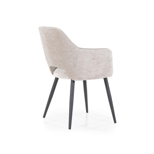 Eetkamerstoel Esmee met armleuning - Beige - Afbeelding 23