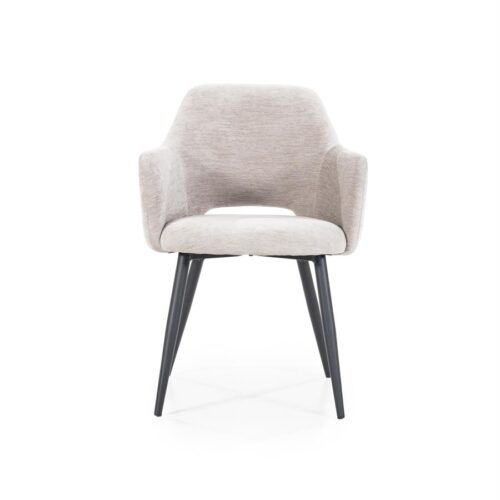 Eetkamerstoel Esmee met armleuning - Beige - Afbeelding 27
