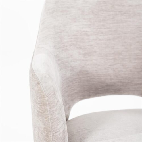 Eetkamerstoel Esmee met armleuning - Beige - Afbeelding 28