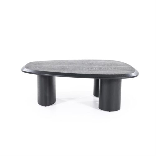 Organische Salontafel Walter Eikenhout Zwart - 96 x 78 cm - Afbeelding 15